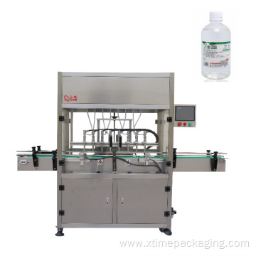 bottle filling and capping machine for hand sanitizer